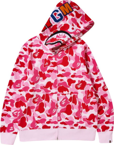 Rod Wave Pink Shark zip hoodie